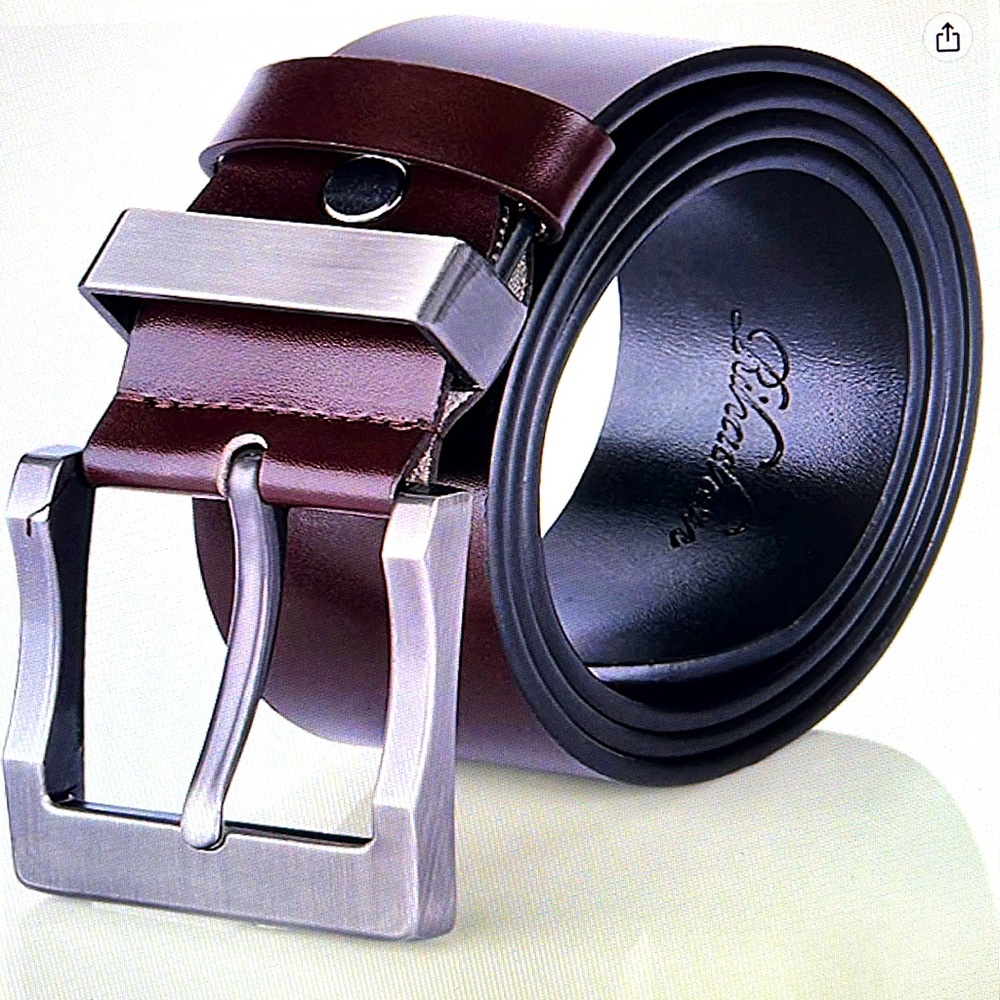 Rihachan Belt for Men 100% Genuine Leather